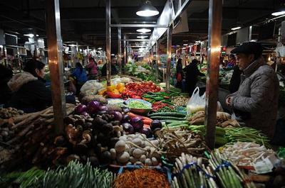 凝凍天氣致貴陽農副產品價格波動，市場供應總體穩定